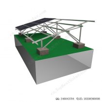 太阳能电池板地面安装结构-混凝土基础-SPC-CC-4H-W-3