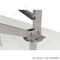 太阳能斜坡地面支架安装系统-SPC-GC-4H-W-EW-4