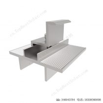 太阳能斜坡地面支架安装系统-SPC-GC-4H-W-EW-6