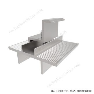 太阳能斜坡地面支架安装系统-SPC-GC-4H-W-EW-6