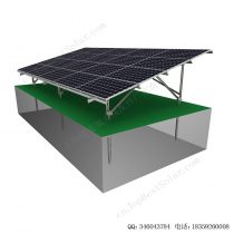 太阳能地面安装系统-碳钢支架W型-SPC-GC-4H-W-1