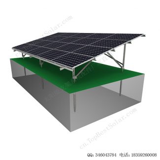 太阳能地面安装系统-碳钢支架W型-SPC-GC-4H-W-1