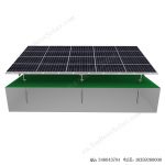 太阳能地面安装系统-碳钢支架W型-SPC-GC-4H-W-2