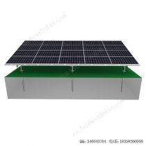 太阳能地面安装系统-碳钢支架W型-SPC-GC-4H-W-2