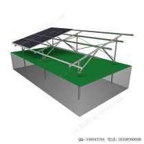 太阳能地面安装系统-碳钢支架W型-SPC-GC-4H-W-4