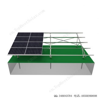 太阳能地面安装系统-碳钢支架W型-SPC-GC-4H-W-5
