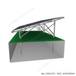太阳能地面安装系统-碳钢支架W型-SPC-GC-4H-W-6