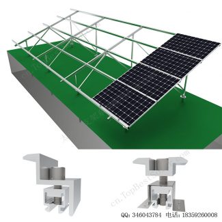 太阳能地面铝结构安装系统-SPC-GA20-4H-CW-5
