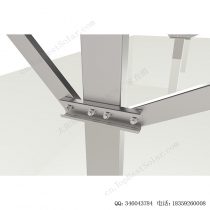 太阳能打桩地面安装支架-SPC-C-2V-PW-11