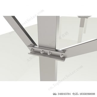 太阳能打桩地面安装支架-SPC-C-2V-PW-11