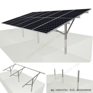 太阳能打桩地面安装支架-SPC-C-2V-PW-14
