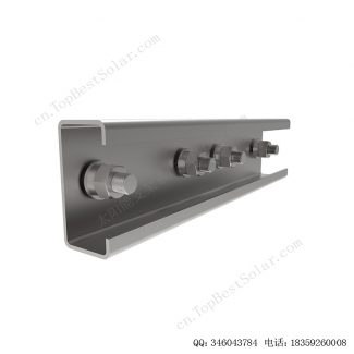 太阳能打桩地面安装支架-SPC-C-2V-PW-26