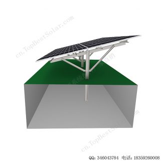 太阳能打桩地面安装支架-SPC-C-2V-PW-6
