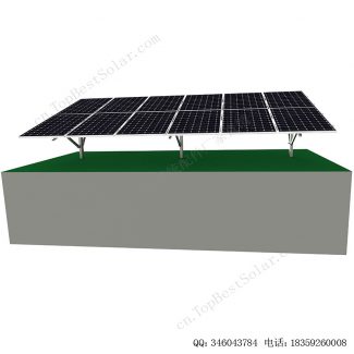 太阳能打桩地面安装支架-SPC-C-2V-PW-7