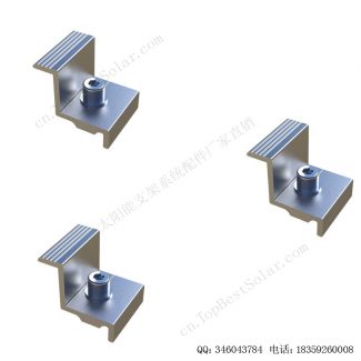 太阳能支架边压