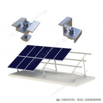 光伏板支架边压安装