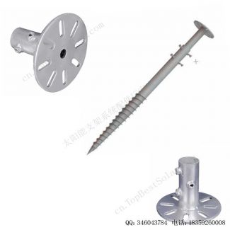 可调法兰盘地桩配件，厂家直销