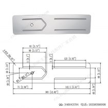 铝合金光伏木瓦屋顶挡水板