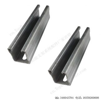 太阳能碳钢支架导轨配件安装厂家