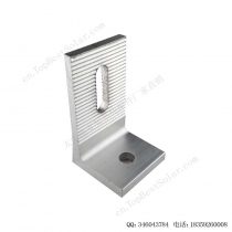 光伏铁皮屋顶安装L脚配件批发 物美价廉