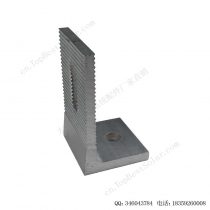 光伏铁皮屋顶安装L脚配件厂家