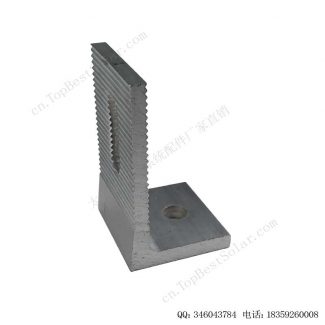 光伏铁皮屋顶安装L脚配件厂家