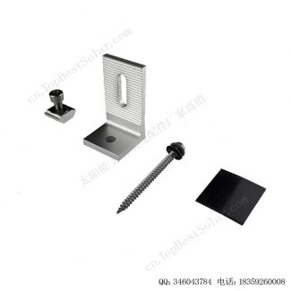 光伏铁皮屋顶安装L脚配件 抗腐蚀