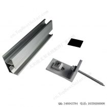 光伏铁皮屋顶安装L脚配件 铝合金