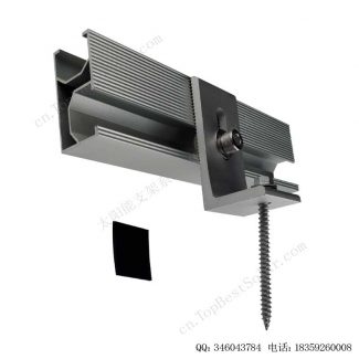 太阳能屋顶L脚配件安装厂家 铝合金