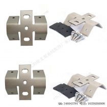 太阳能梯形彩钢瓦夹具 不锈钢