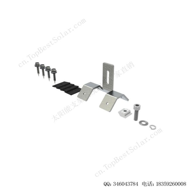 光伏彩钢瓦不锈钢夹具