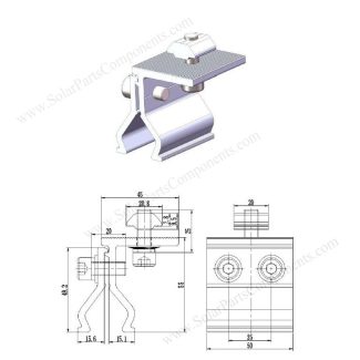 光伏角驰820型彩钢板夹具批发 物美价廉