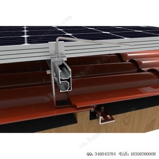 琉璃瓦屋顶光伏支架系统 厂家直销