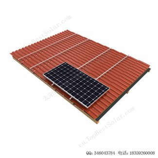 琉璃瓦屋顶太阳能支架系统厂家 质量保证