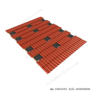 琉璃瓦屋顶太阳能支架系统批发