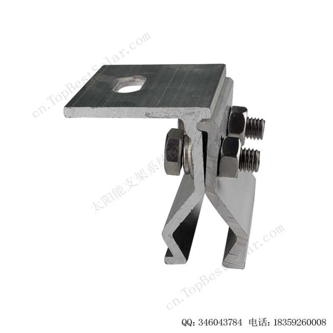 太阳能角驰760彩钢瓦铝夹具