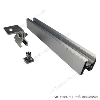 太阳能角驰760彩钢瓦铝夹具厂家批发