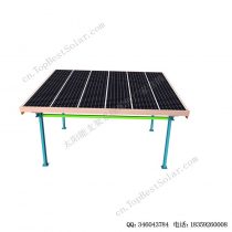 无框太阳能板防水车棚安装工厂