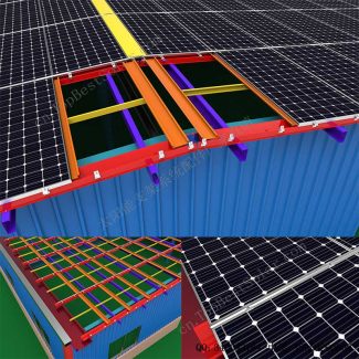 BIPV光伏支架安装防水