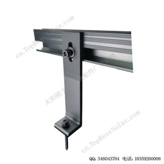 光伏板L脚夹具配件批发