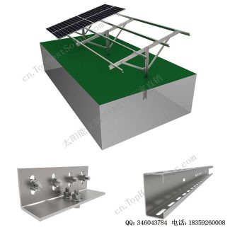 单立柱太阳能地面支架