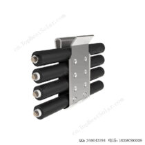 安装光伏线夹不锈钢卡扣示意图